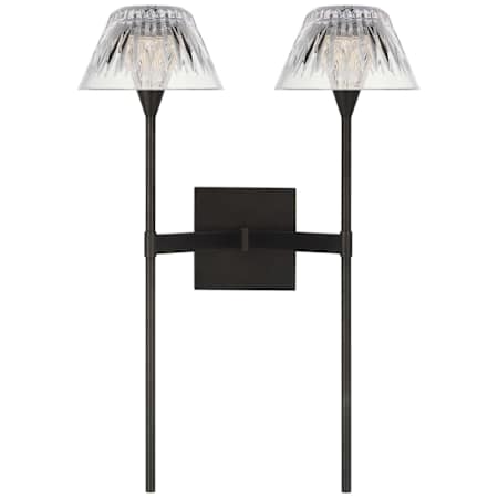 Visual Comfort Blaze 19" Tall LED Wall Sconce Bronze