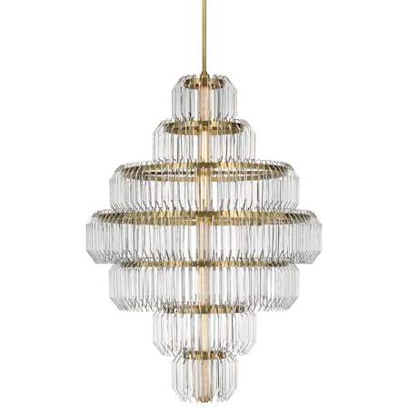 Visual Comfort Killarney 32" Wide LED Chandelier Natural Brass