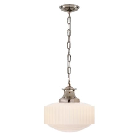 Visual Comfort Milton Road Pendant Polished Nickel