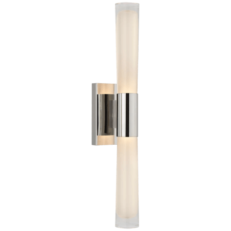 Visual Comfort Brenta Single Sconce Polished Nickel