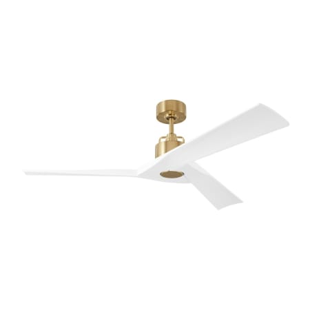 Visual Comfort Alma 52" 3 Blade Indoor Ceiling Fan Burnished Brass