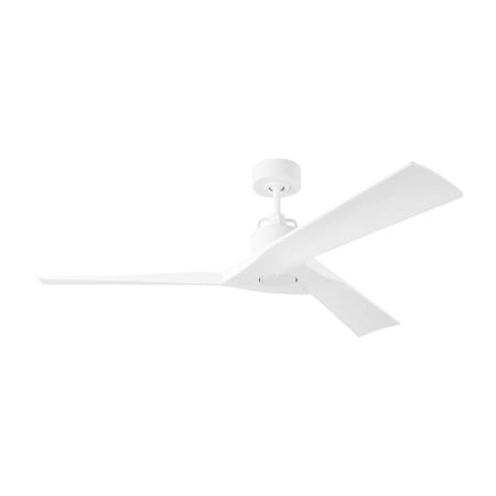 Visual Comfort Alma 52" 3 Blade Indoor Ceiling Fan Matte White