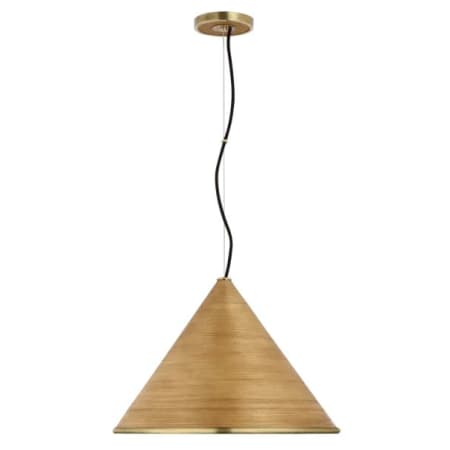 Visual Comfort Reine Large Pendant Hand Rubbed Antique Brass