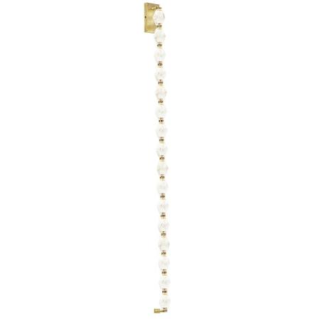 Visual Comfort Collier 53" Tall Wall Sconce Natural Brass