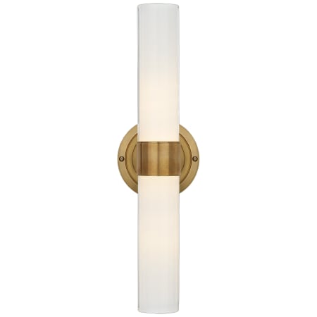 Visual Comfort Jones 2 Light 5" Wide LED Bath Bar Natural Brass