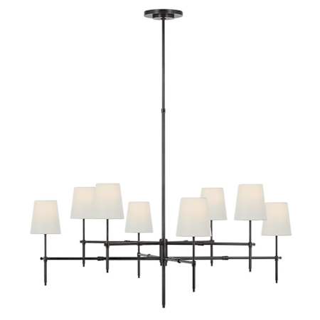 Visual Comfort Bryant Extra Large Two Tier Chandelier Bronze