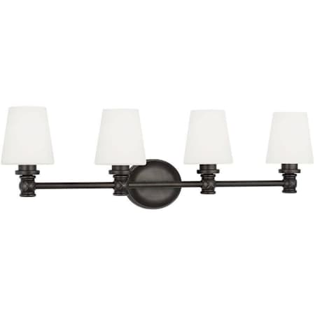Visual Comfort Xavierre 4 Light 32" Wide Vanity Light Aged Iron