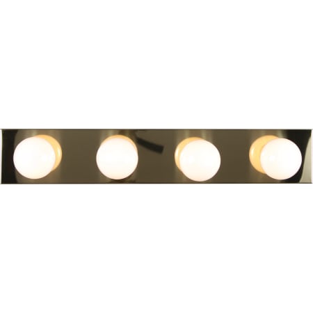Volume Lighting 4 Light 24" Width Bathroom Vanity Strip Antique Brass
