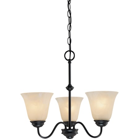 Volume Lighting Hammond 3 Light 19" Wide Mini Chandelier Antique Bronze