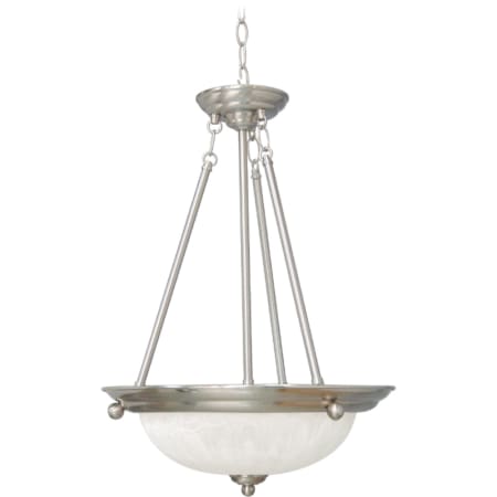 Volume Lighting Marti 3 Light 16" Wide Pendant Brushed Nickel