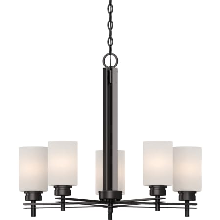 Volume Lighting Carena 5 Light 26" Wide Chandelier Antique Bronze