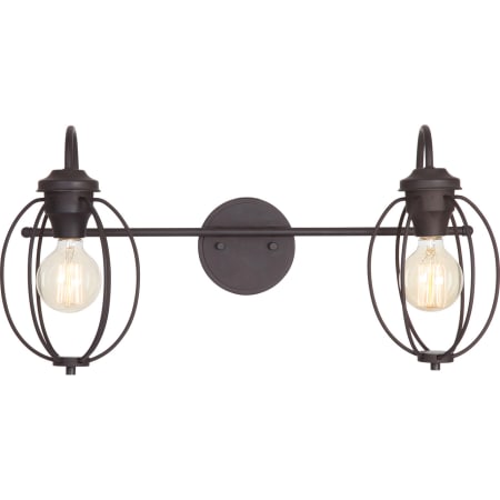 Volume Lighting Prelude 2 Light 25" Wide Bathroom Vanity Light Antique Bronze
