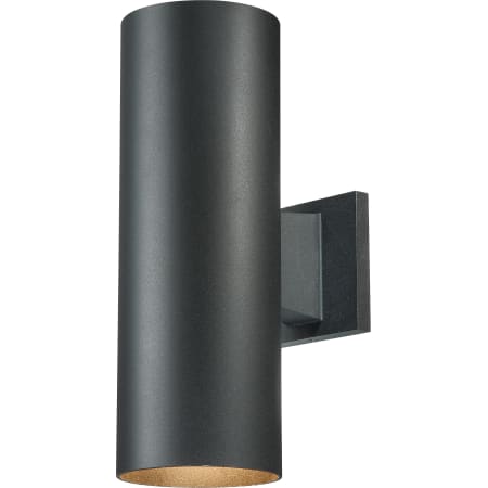Volume Lighting 2 Light 14" Tall Outdoor Wall Sconce Black