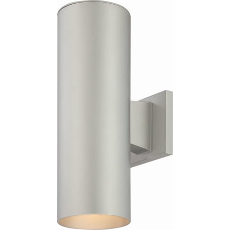 Volume Lighting Single Light 14" Tall LED Outdoor Wall Sconce Silver Gray