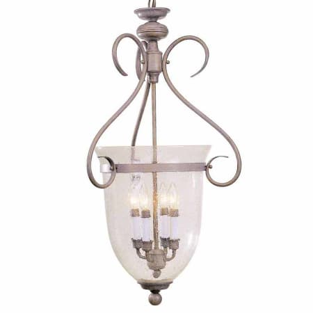 Volume Lighting Kuta 4 Light 19" Wide Taper Candle Pendant Prairie Rock