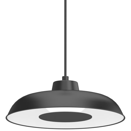 Volume Lighting 14" Wide LED Pendant Black