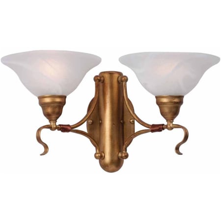 Volume Lighting 2 Light 11" Tall Wall Sconce Antique Gold