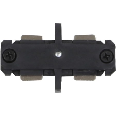 Volume Lighting I-Connector for 2 Circuit Line Voltage and Track Systems Black