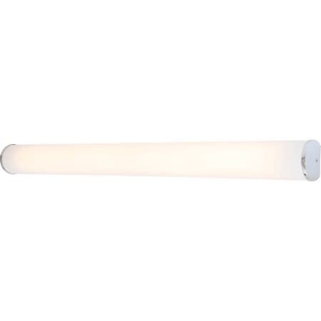 Volume Lighting Single Light 48" Wide Integrated LED Bath Bar Chrome