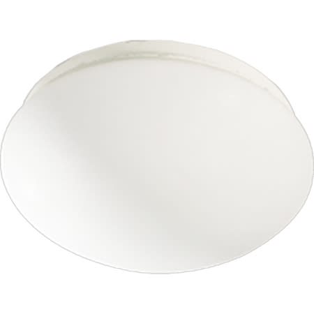 Volume Lighting Single Light 9" Wide Flush Mount Bowl Ceiling Fixture / Wall Sconce White