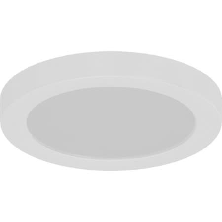 Volume Lighting Single Light 8" Wide Integrated LED Flush Mount Ceiling Fixture / Wall Sconce White