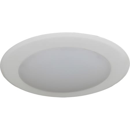 Volume Lighting Single Light 7" Wide Integrated LED Outdoor Flush Mount Ceiling Fixture / Wall Sconce - 17 Watt White