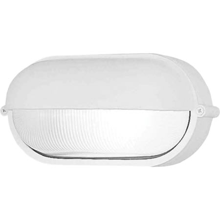 Volume Lighting Single Light 7" Tall Outdoor Wall Sconce White