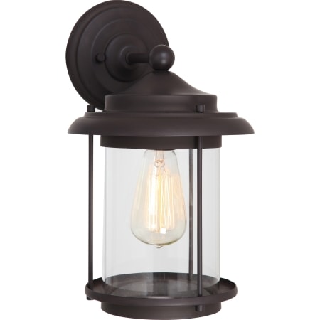 Volume Lighting Single Light 14" Tall Outdoor Wall Sconce Antique Bronze