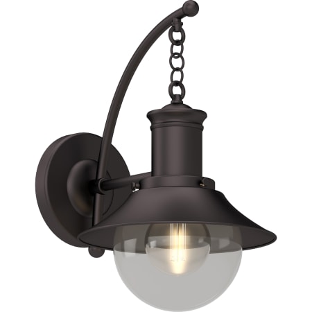 Volume Lighting Light 14" Tall Outdoor Wall Sconce Antique Bronze