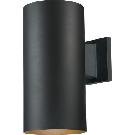 Volume Lighting Single Light 12" Tall LED Outdoor Wall Sconce Black