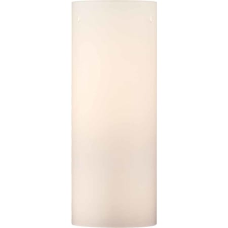Volume Lighting 8" Height Etched White Cased Glass Cylindrical Shade Etched White Cased