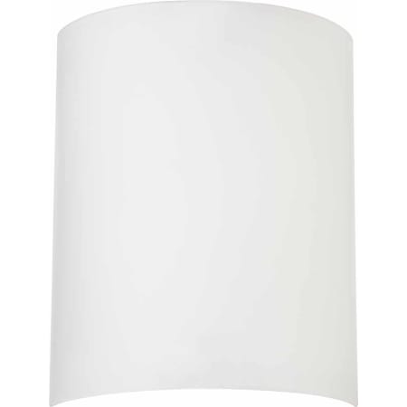 Volume Lighting 12" Height White Glass Round Shade White