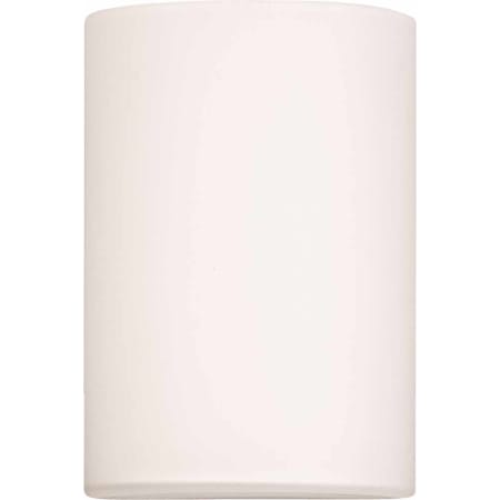Volume Lighting 6" Height Etched White Cased Glass Round Shade Etched White Cased