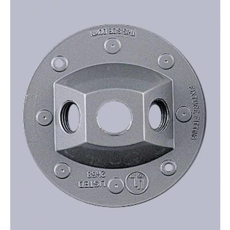 Volume Lighting Flood Light Lamp Holder Silver Grey