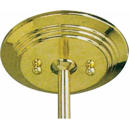 Volume Lighting Sloped Ceiling Canopy Polished Brass
