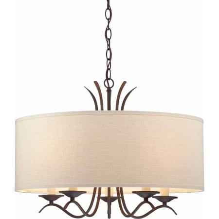 Volume Lighting 9" Height Drum Shade Ecru Linen