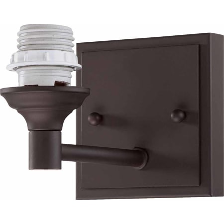 Volume Lighting Milena Wall Sconce with 1 Light Antique Bronze