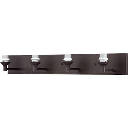 Volume Lighting Milena 4 Light 31.5" Width Bathroom Vanity Light Antique Bronze