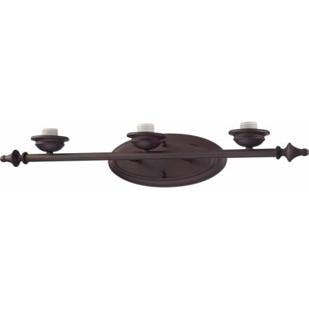 Volume Lighting Bernhard 3 Light 29.75" Width Bathroom Vanity Light Antique Bronze