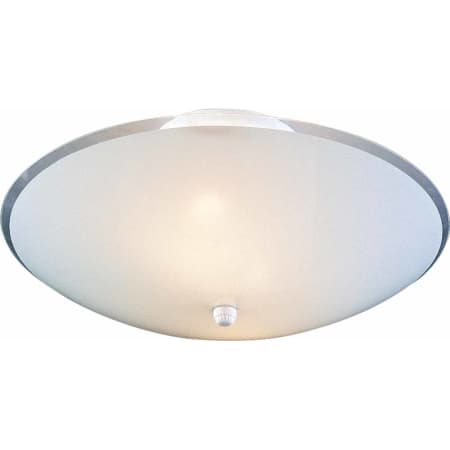 Volume Lighting 3 Light Semi-Flush Ceiling Fixture White