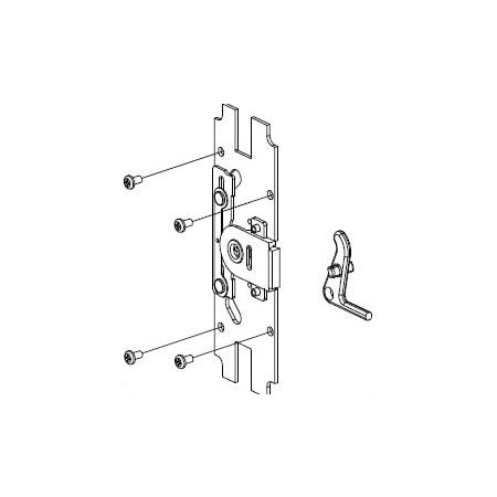 Von Duprin Thumbpiece Fire Rated Backplate Conversion Kit for 88 series Oil Rubbed Bronze