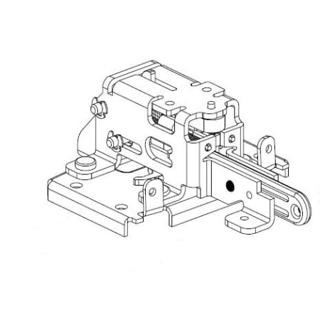 Von Duprin Rim Center Case Less Cover for 22 Series Exit Devices N/A