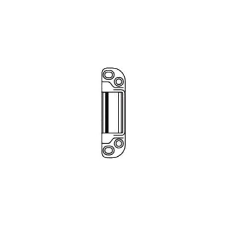 Von Duprin Rim Strike for 2670 Guard-X Exit Alarm Lock Matte Black