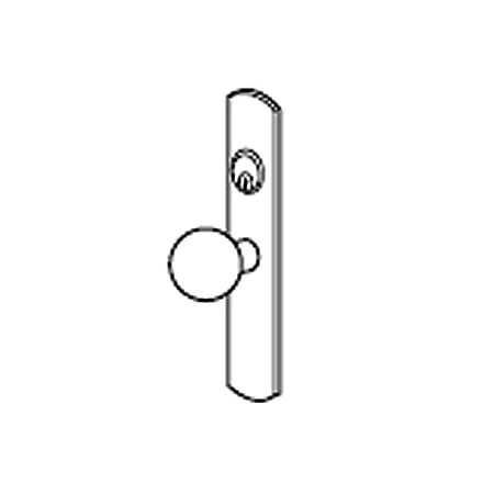 Von Duprin Knob Trim for 88 Series Vertical Rod Exit Device Satin Chrome
