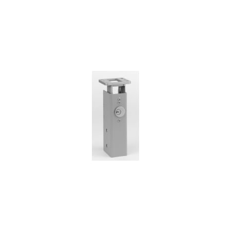 Von Duprin 7ft. 2" Keyed Removable Steel Mullion Lacquer Sprayed Aluminum