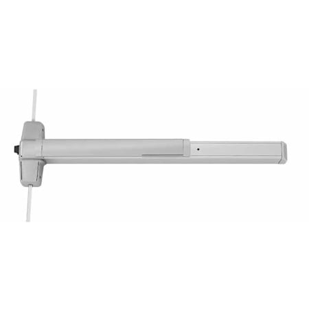 Von Duprin 3' 98 Series Surface Three-Point Latching Exit Device with Hex Dogging Bright Brass