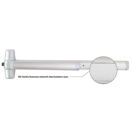 Von Duprin-9875EO4-Smooth case
