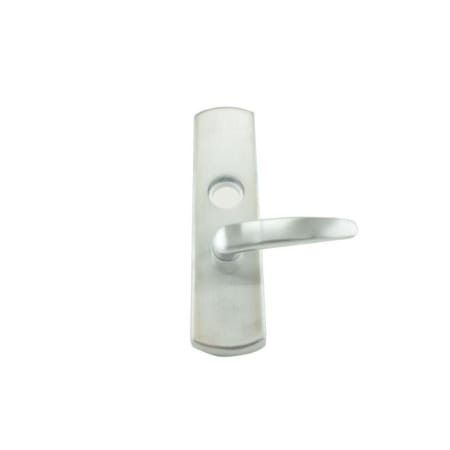 Von Duprin Right Hand Reverse Single Cylinder Keyed Entry Exterior Trim with 07 Style Lever for 98 and 99 Series Exit Devices Satin Chrome