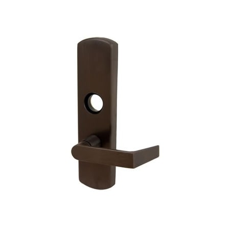 Von Duprin Standard Right Handed Reverse Trim Lever for the 98 or 99 Series Rim or Vertical Exit Devices Dark Bronze