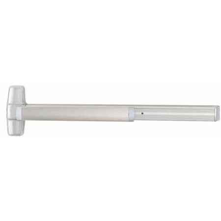 Von Duprin 3' 99 Series Fire Rated Concealed Vertical Cable Exit Device for 7' Door Less Bottom Latch with Quiet Electric Latch Retraction Satin Chrome